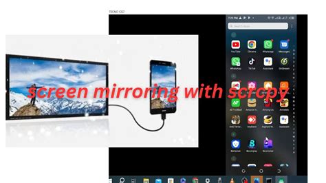 How To Screem Mirror Your Smartphone To A Pc Using Scrcpy Via Usb Or