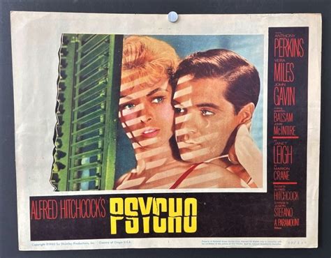 Psycho (1960) – Original Lobby Card Movie Poster - Hollywood Movie Posters