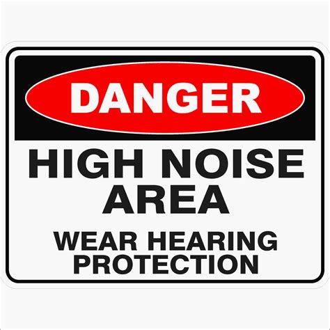 High Noise Area Buy Now Discount Safety Signs Australia