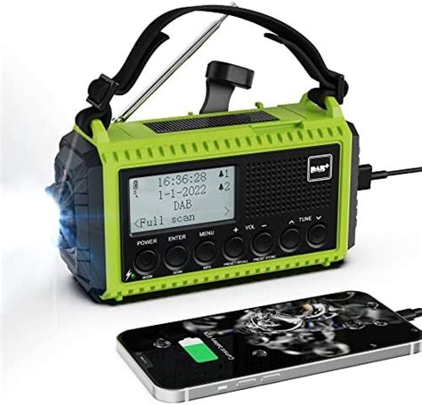 PRUNUS J 367 Radio Portatile Digitale DAB DAB E FM Radiolina