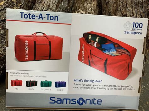 Samsonite Tote A Ton 32 5 Inch Duffel Bag Red Single NIB 43202465468