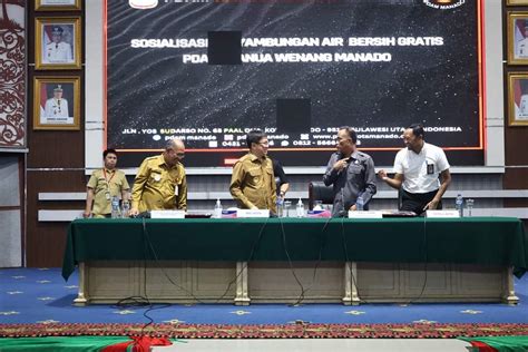 PDAM Wanua Wenang Manado Kembali Gelar Sosialisasi Penyambungan Air