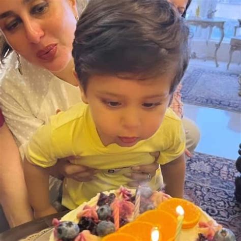 Rayakan Ultah Ke 42 Kareena Kapoor Potong Kue Bareng Baby Jeh