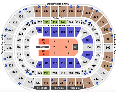 United Center Seating Chart + Rows, Seats and Club Seats