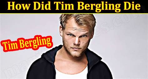 How Did Tim Bergling Die (Sep 2021) Know The Fact Here!