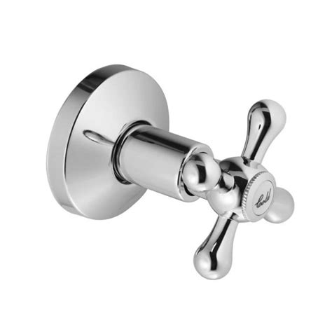 Classico Undertile Stop Tap Cxc 15mm Chrome Plated Dzr Brass Hardware Connection