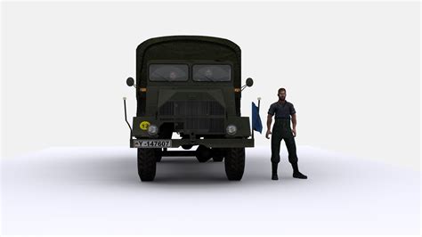 3D-Modell "Ford G398 SAM"