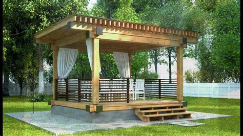 Pergola Gazebo Pavilion Patio Part Vii Youtube