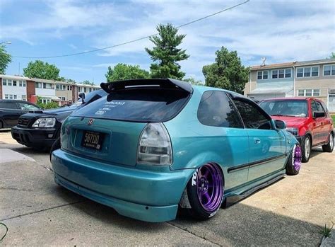 Rad Racer Honda Civic EK Hatchback