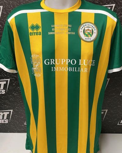 Storia Della Maglie Sangiuliano City Football Kit Archive