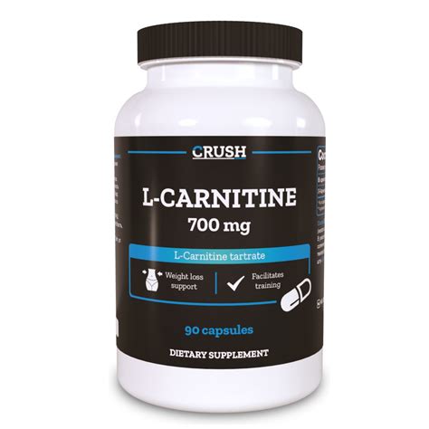 Л карнитин тартрат L Carnitine tartrate 90 капсул купить с