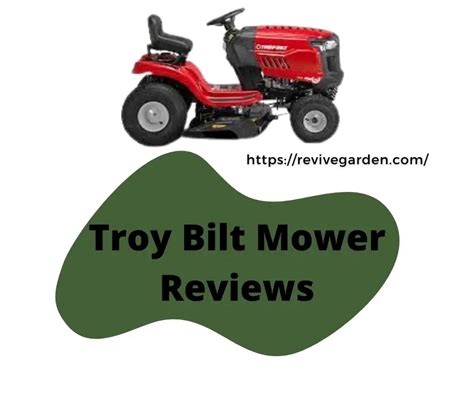 Troy Bilt Mower Reviews Find Your Perfect Model In 2023