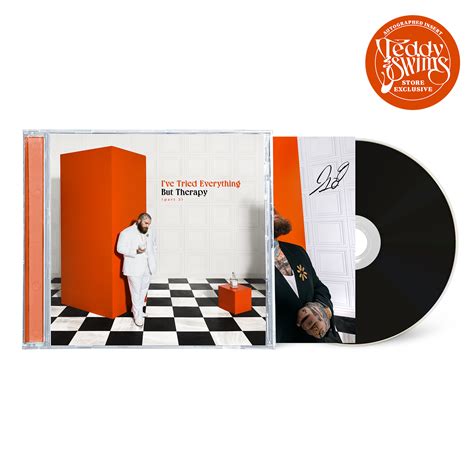 I've Tried Everything But Therapy (Part 2) Signed CD – Teddy Swims