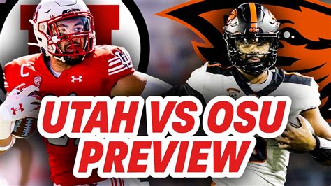 Utah Vs Oregon State Week Preview College Football Betting Preview