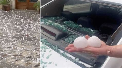 Girl 1 Dies After Being Hit By Hailstones Up To 4 Inches Big During