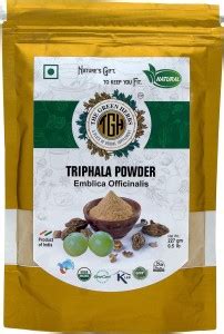 Tgh The Green Herbs Organic Triphala Amla Bibhitaki Haritaki