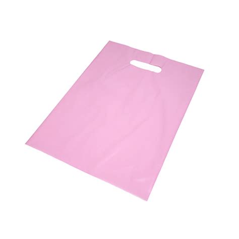 Bolsa riñon polietileno regalo rosa 25x35cm Packing Envases