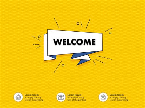 Creative Welcome PowerPoint Template