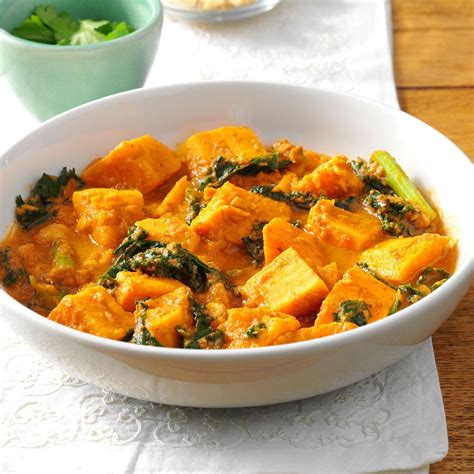 African Peanut Sweet Potato Stew Recipe Taste Of Home