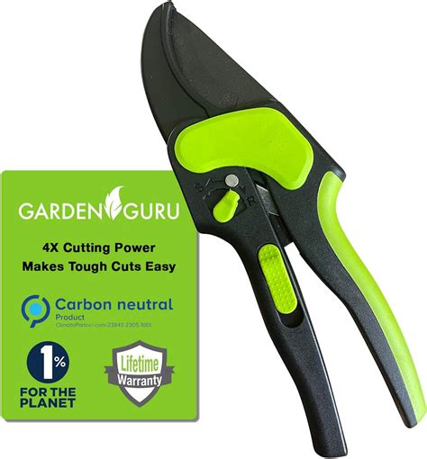 Amazon Garden Guru In Ratchet Pruning Shears Clippers X