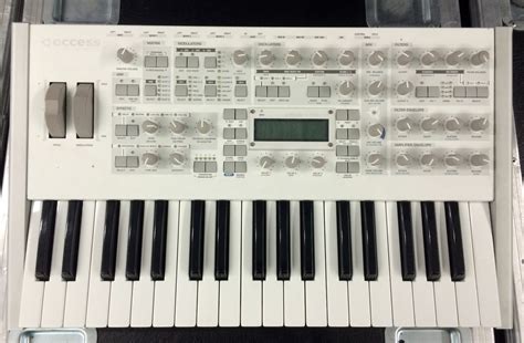 Matrixsynth Access Virus Ti Polar Synthesizer Keyboard