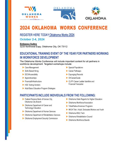 Oklahoma Works Conference