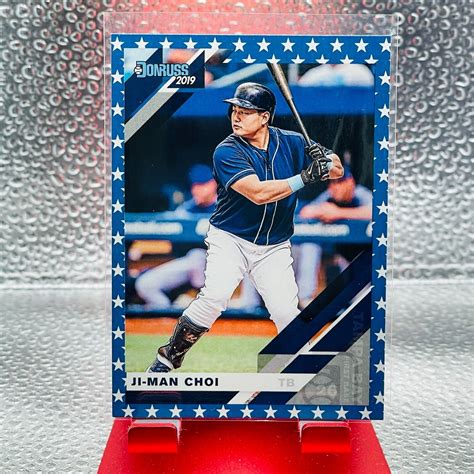 2019 Panini Donruss 149 Ji Man Choi Independence Day EBay