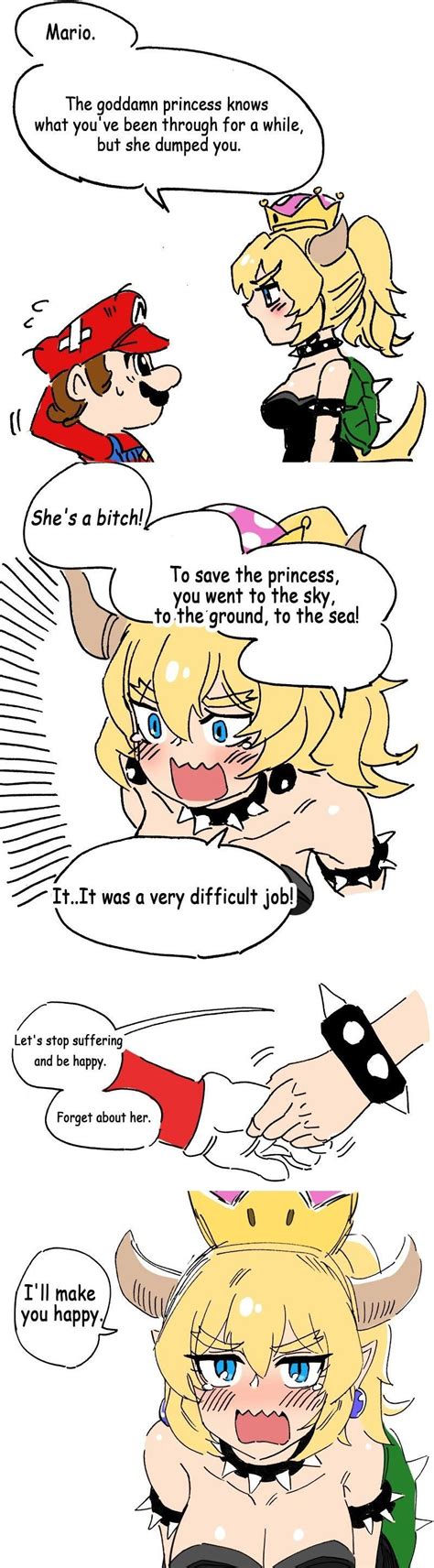 Bowsette Confesses Bowsette Mario Comics Super Mario Bros Games Nintendo Super Smash Bros