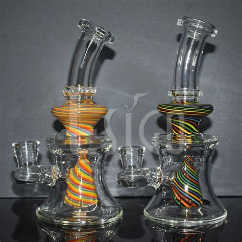 Esigo Factory Price Wholesale Hookah Smoking Glass Dab Rig Glass Water