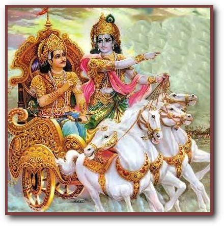 mahabharata - How many white horses were there in the chariot of Arjuna in mahabharatha war ...