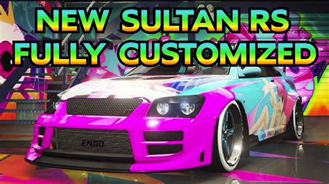 GTA 5 Benny S Sultan RS Fully Customized Showcase DLC Car YouTube