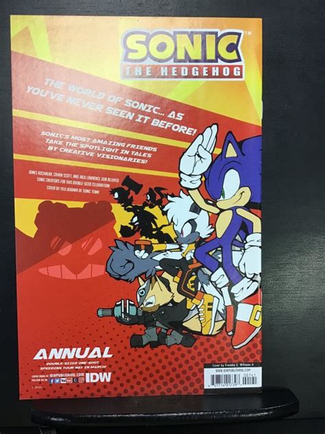 Sonic The Hedgehog Annual 2019 Cover A Yuji Uekawa Of The Sonic Team 2019 Comic Books