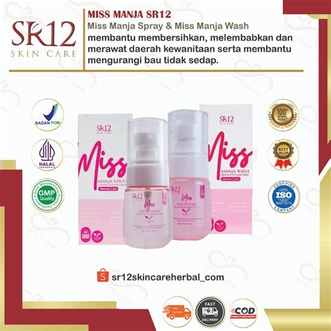 Jual MISS MANJA WASH & SPRAY SR12 - SABUN DAN SPRAY KHUSUS UNTUK ...