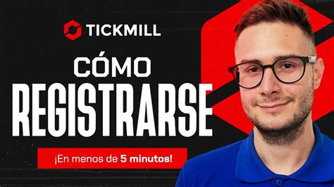 Tickmill Trading Tutorial cómo registrarse en el broker en Español