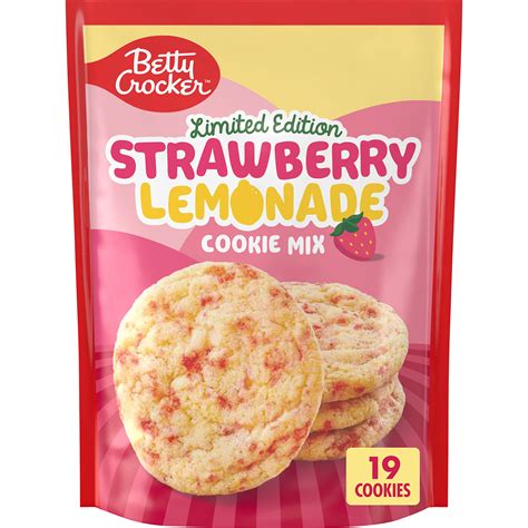 strawberry lemonade cookies