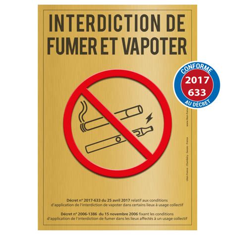 Panneau Interdiction De Fumer Liken