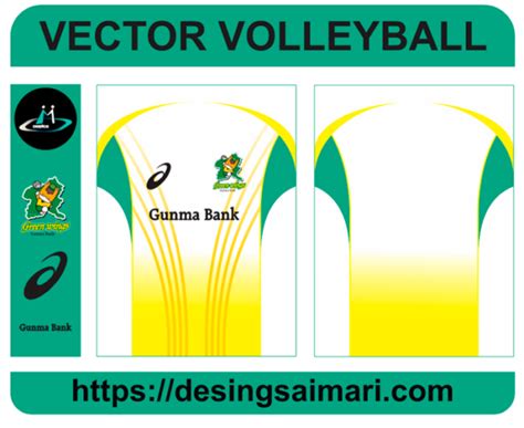 Vector Volleyball Lines Chinitos Desings Aimari