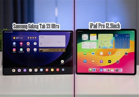 Ipad Pro Vs Samsung Galaxy Tab S9 Ultra Comparison TechPlanet