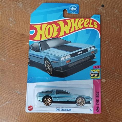 Hot Wheels dlouhá karta DMC Delorean rarita Aukro