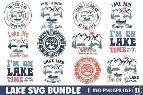 Lake SVG Bundle Graphic By CraftArt Creative Fabrica