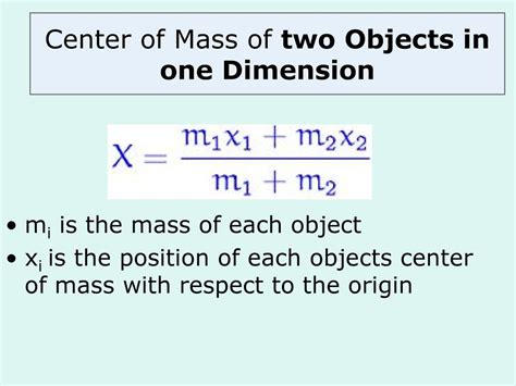 Center Of Mass Ppt Download