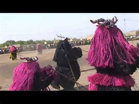 Festival des masques de zamo 2014 troisième partie YouTube