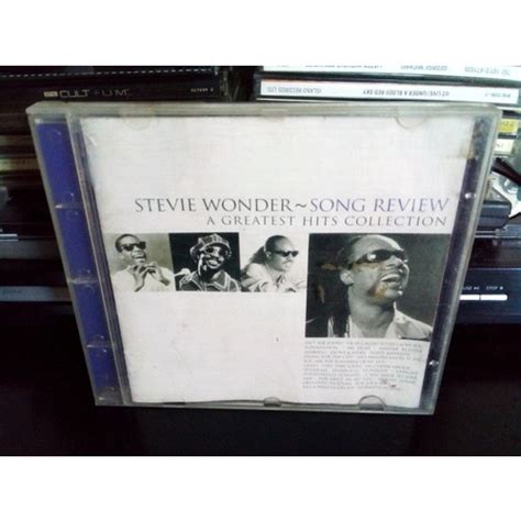 Cd Stevie Wonder Song Review A Greatest Hits Collection Shopee Brasil