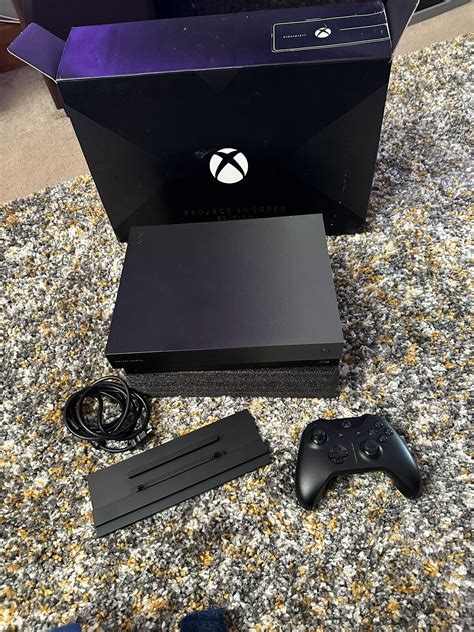 Xbox One X Project Scorpio Edition 889842208535 EBay