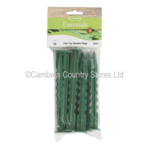 Garden Pegs Flat Top 10 Pack Cambers Country Store