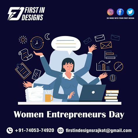 Women Entrepreneurs Day Kevalking Designer Medium