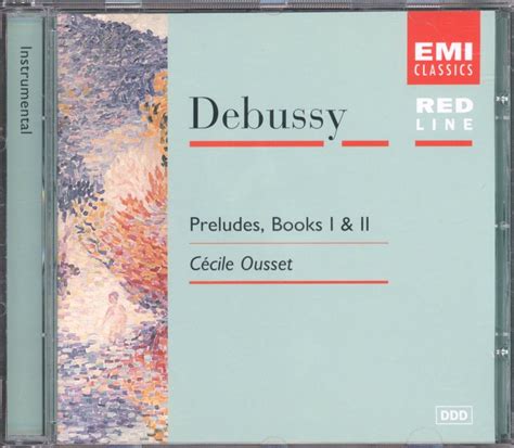 CÃcile Ousset Debussy Preludes Books No 1 2 Amazon Music