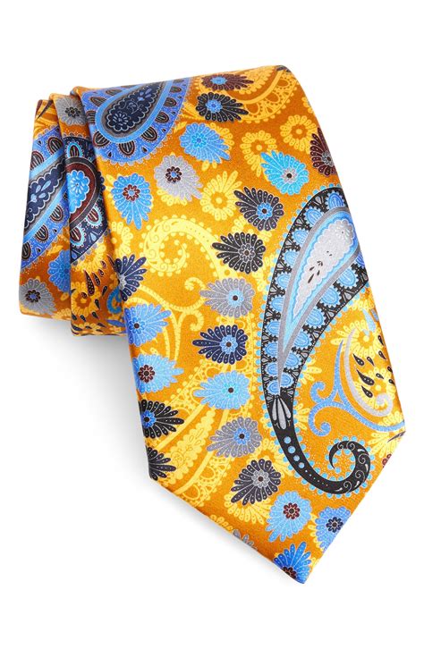 Ermenegildo Zegna Quindici Paisley Silk Tie 295 Nordstrom Lookastic