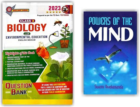 Class 10th X Class Biology Question Bank For Telangana Ssc Board Buy Class 10th X Class