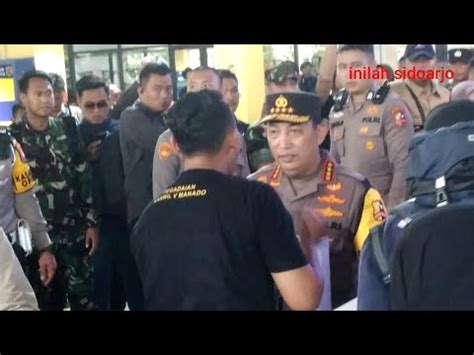 Pemudik Terminal Purabaya Kaget Ada Jendral Tni Dan Polri Bagi